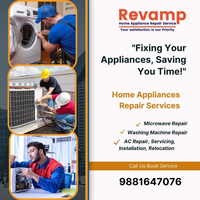 AC, Washing Machine, Microwave & Refrigerator Repair Services in Hinjewadi - Revamp Services